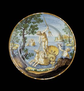 Plato con Neptuno en su carro, c. 1730 - 1750